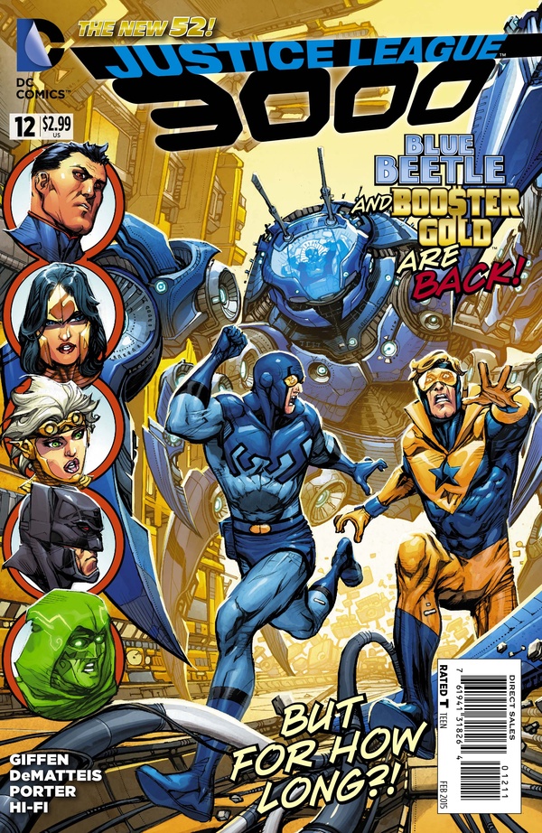 Justice League 3000 (2014) #12 cover