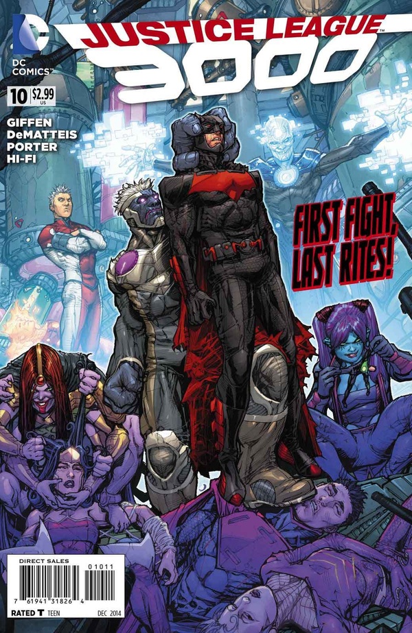 Justice League 3000 (2014) #10 cover