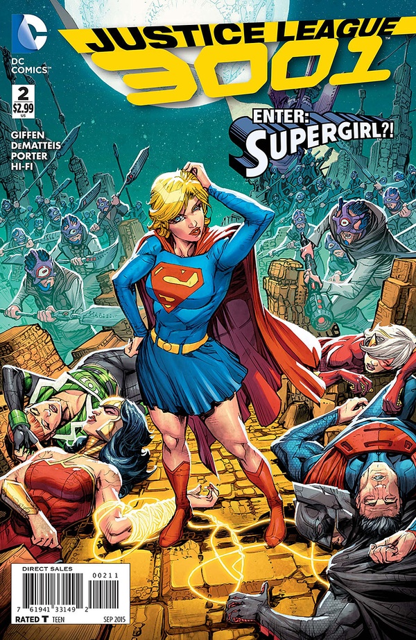 Cover of Justice League 3001 #2