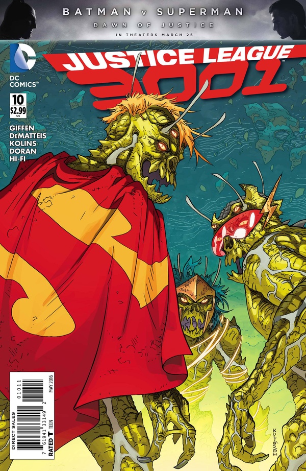 Justice League 3001 (2015) #10 cover