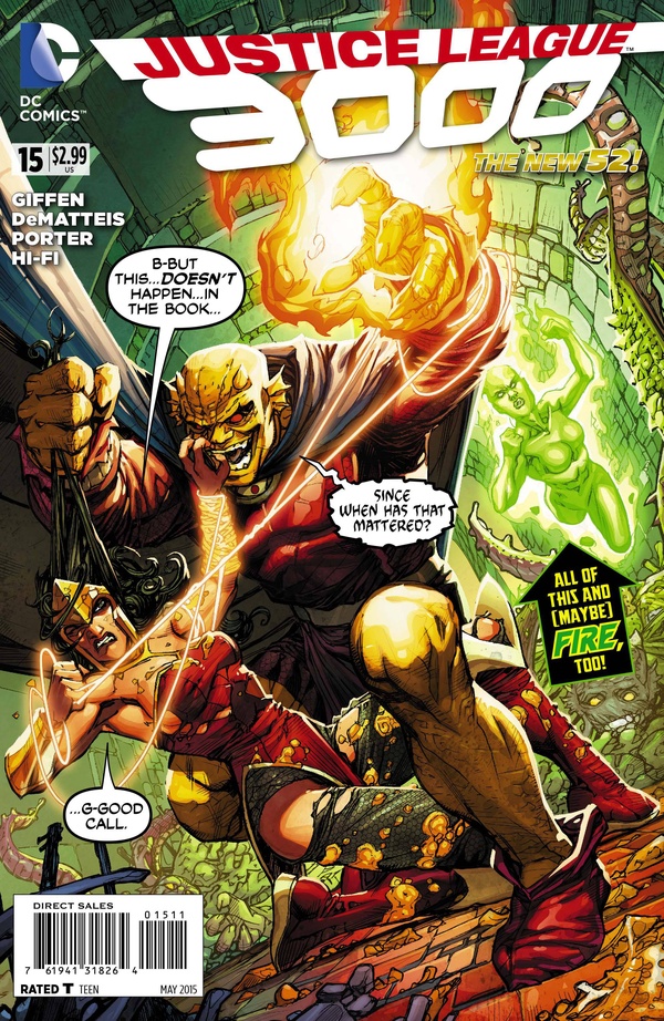 Justice League 3000 (2014) #15 cover