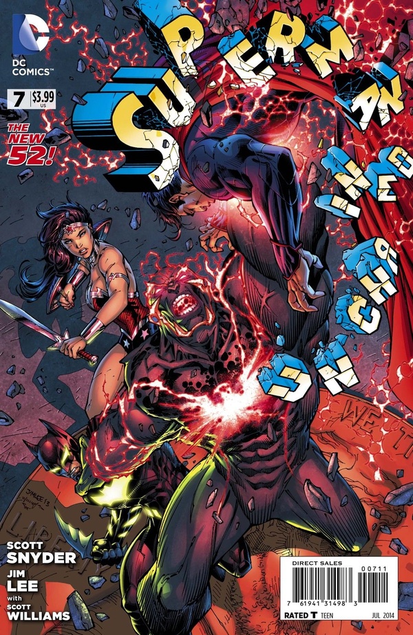 Superman Unchained (2013) #7 cover