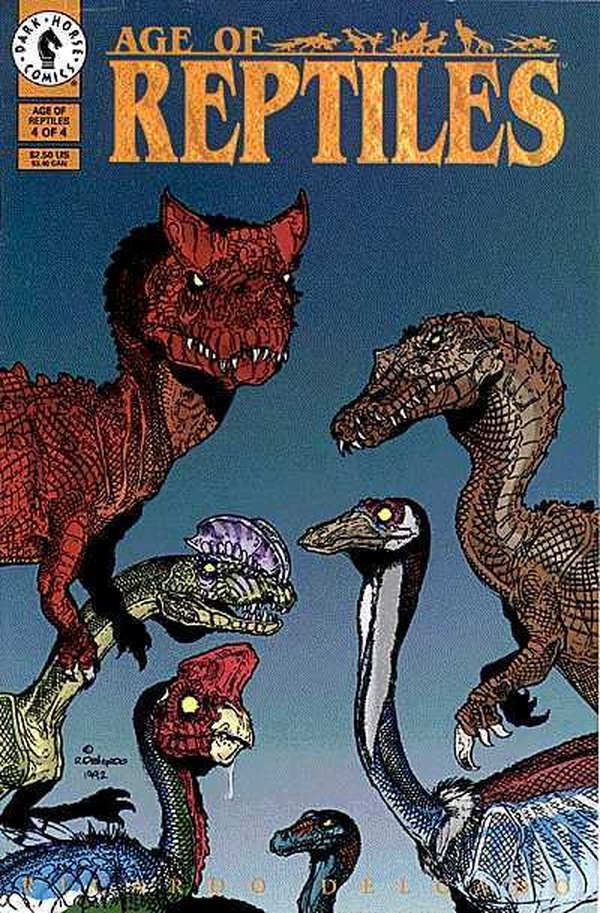 Age of Reptiles #4 cover