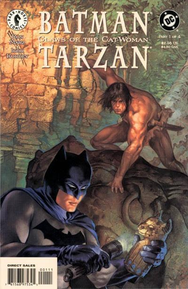 Batman / Tarzan: Claws of the Cat-Woman (1999) #1