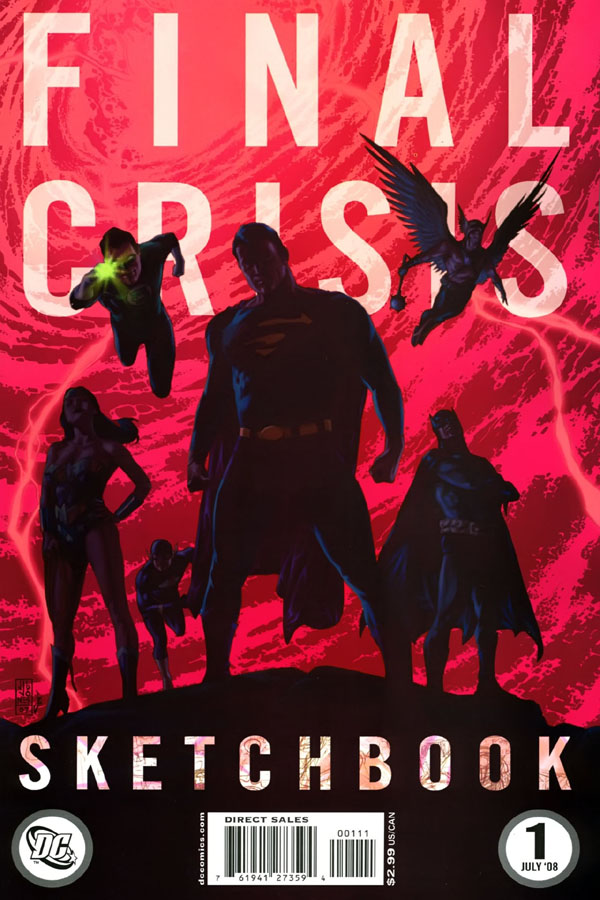Cover of Final Crisis Sketchbook #1