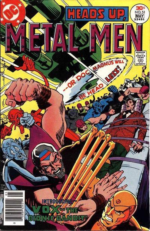 Metal Men #51 cover