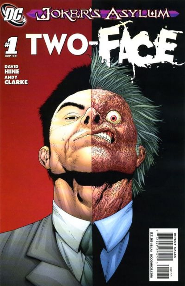 Joker's Asylum: Two-Face (2008) #1 cover