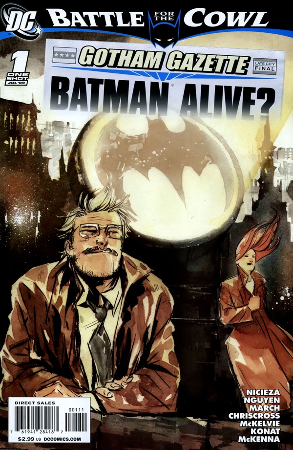 Cover of Gotham Gazette: Batman Alive? #1
