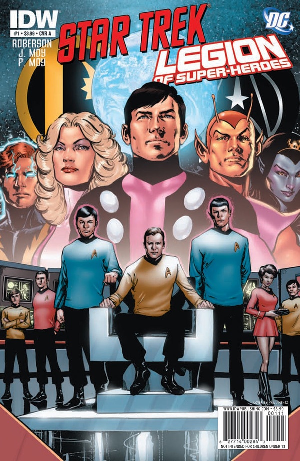Star Trek / Legion of Super-Heroes (2011) #1