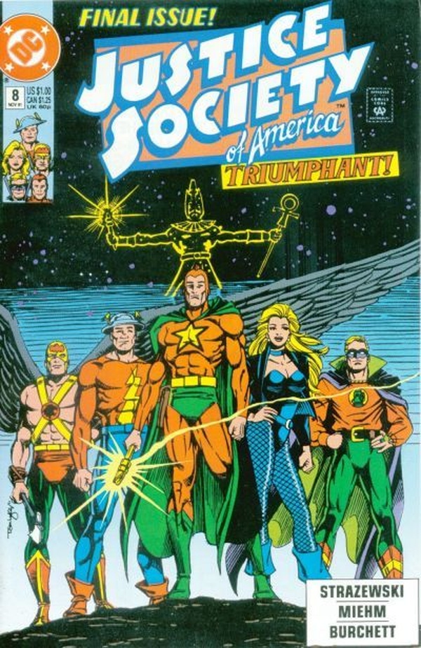 Justice Society of America #8 cover