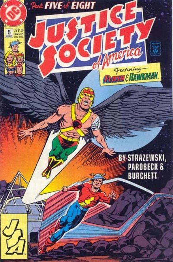Justice Society of America #5 cover