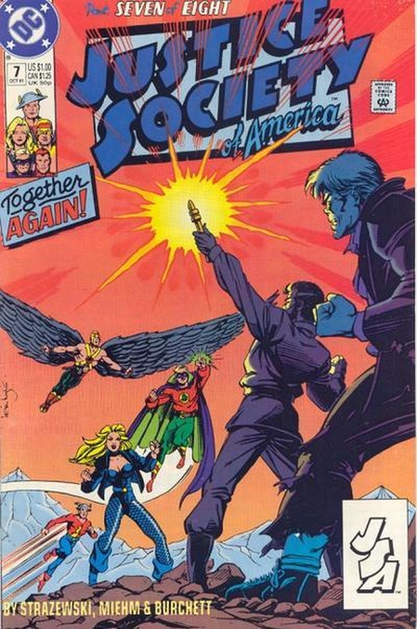 Justice Society of America #7 cover