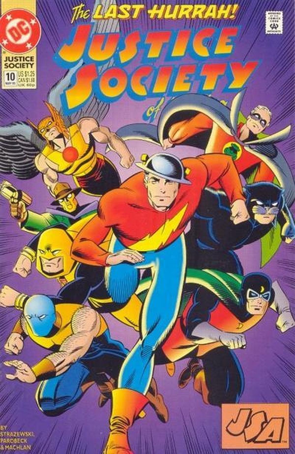 Justice Society of America #10 cover