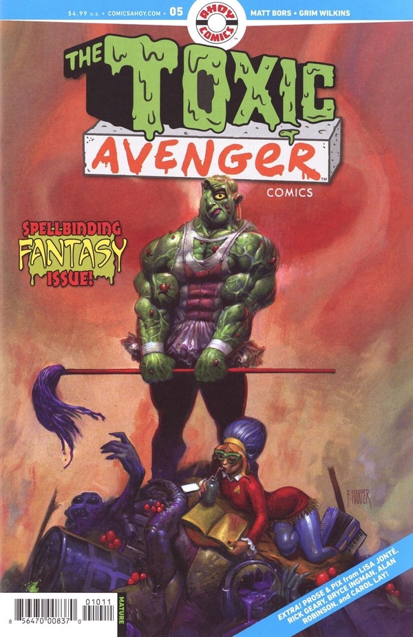 The Toxic Avenger Comics