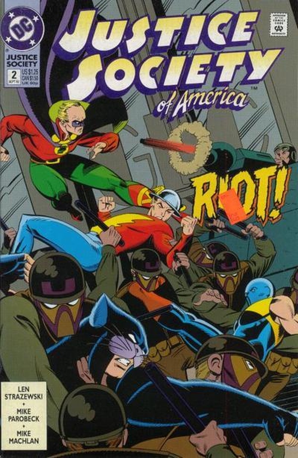 Justice Society of America #2 cover