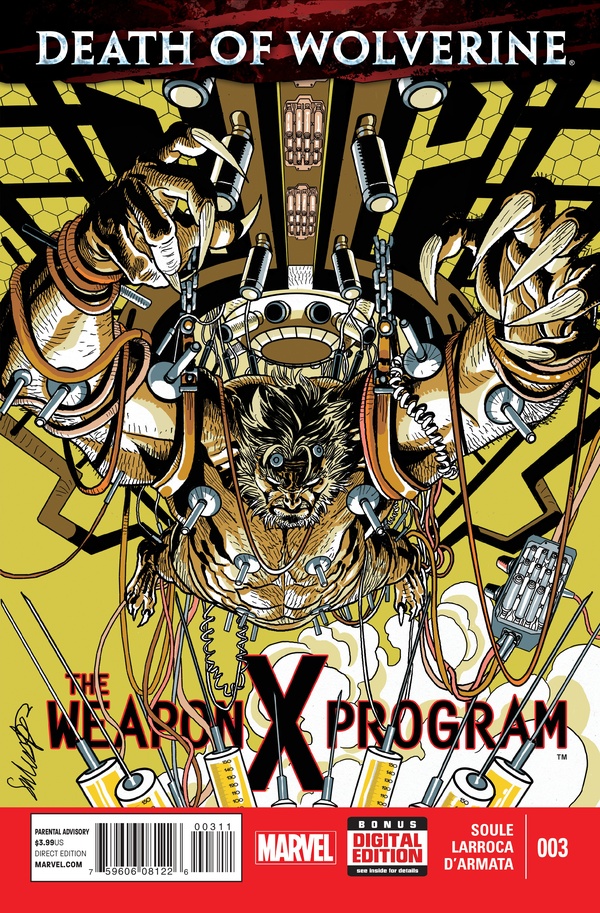 Cover of Death of Wolverine: The Weapon X Program #3