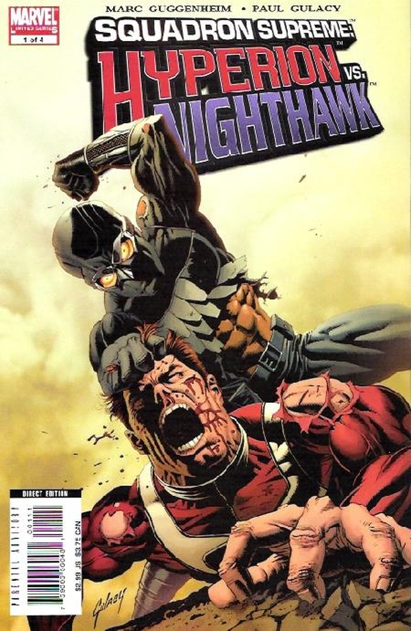Squadron Supreme: Hyperion vs. Nighthawk (2007) #1 cover