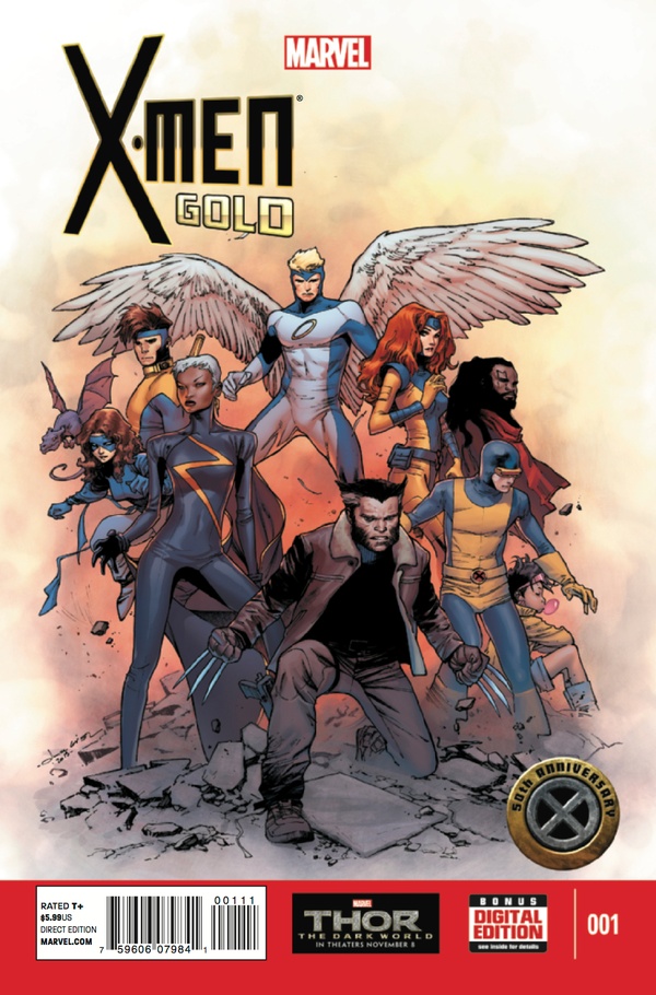 X-Men: Gold #1 cover