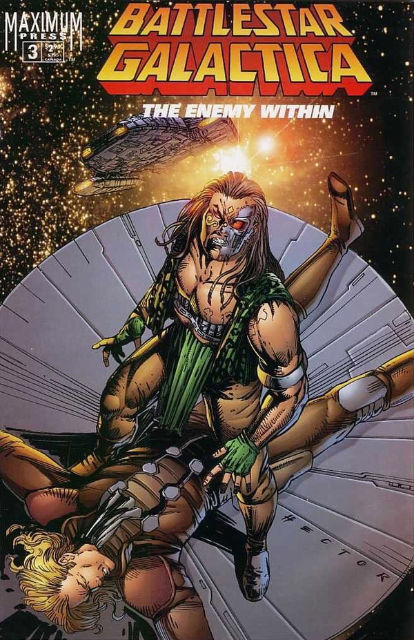 Cover of Battlestar Galactica: The Enemy Within #3