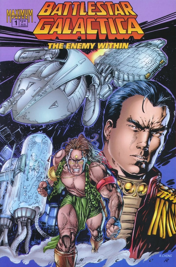 Cover of Battlestar Galactica: The Enemy Within #1