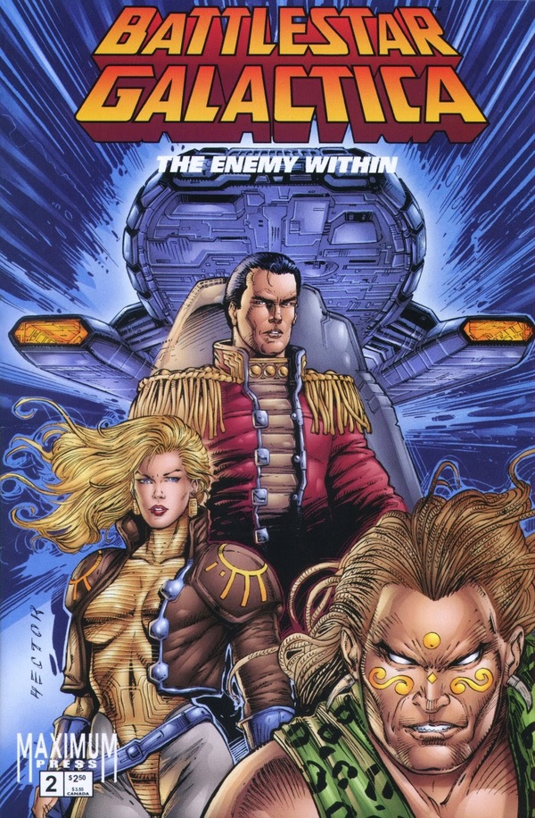 Cover of Battlestar Galactica: The Enemy Within #2