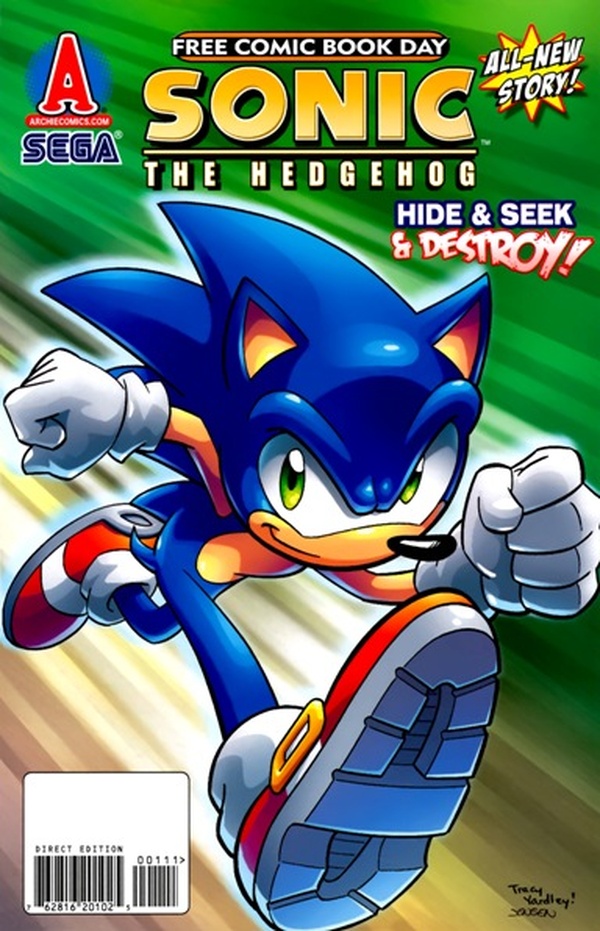 Sonic Hide & Seek & Destroy! Free Comic Book Day Edition (2010) #1