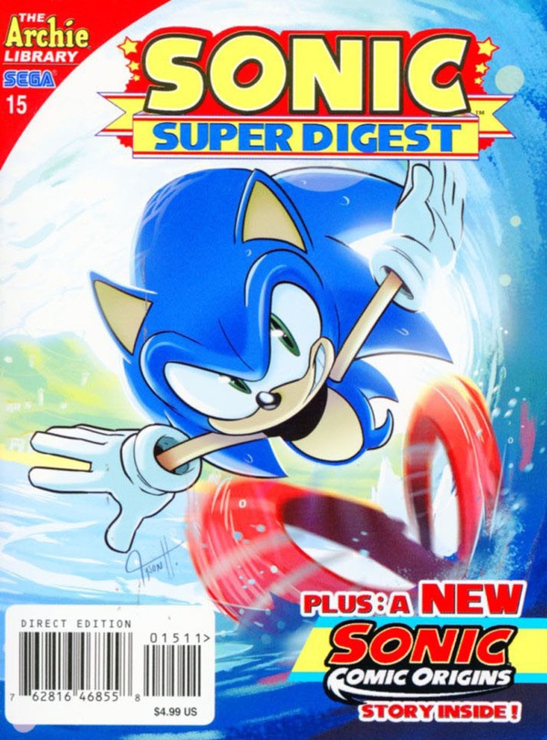 Sonic Super Digest (2012) #15 cover