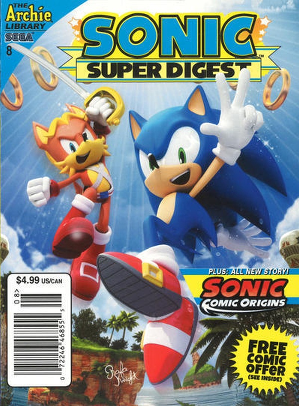 Sonic Super Digest (2012) #8 cover