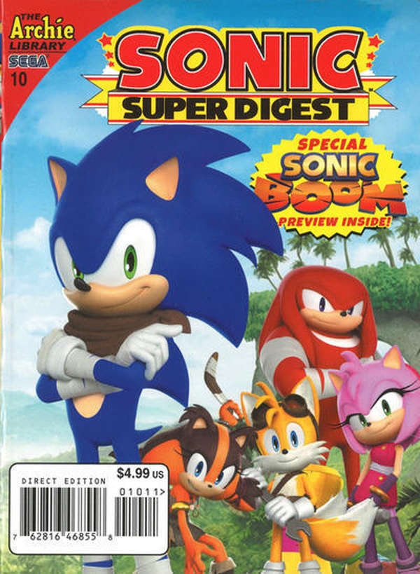 Sonic Super Digest (2012) #10 cover