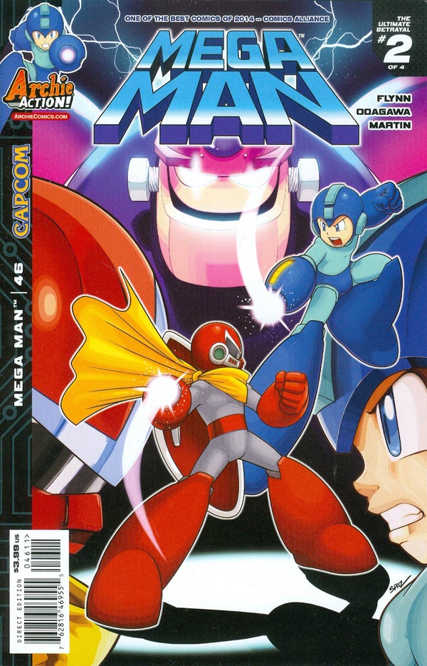 Mega Man (2011) #46 cover