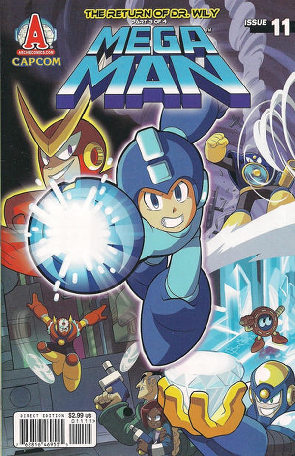 Mega Man (2011) #11 cover