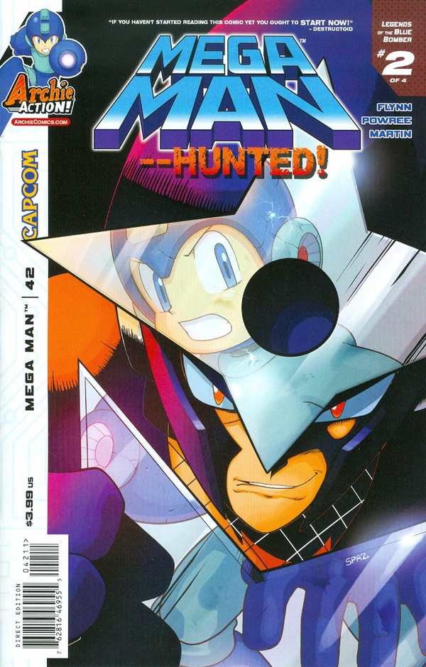 Mega Man (2011) #42 cover