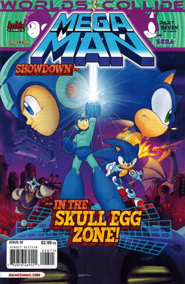 Mega Man (2011) #26 cover