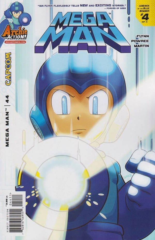 Mega Man (2011) #44 cover