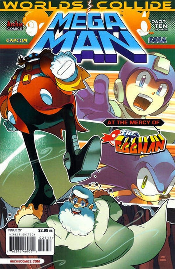 Mega Man (2011) #27 cover