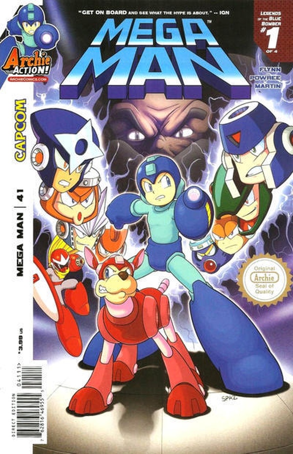 Mega Man (2011) #41 cover