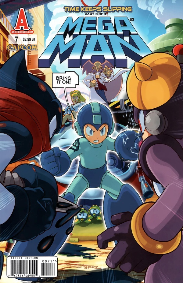 Mega Man (2011) #7 cover
