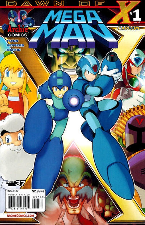 Mega Man (2011) #37 cover