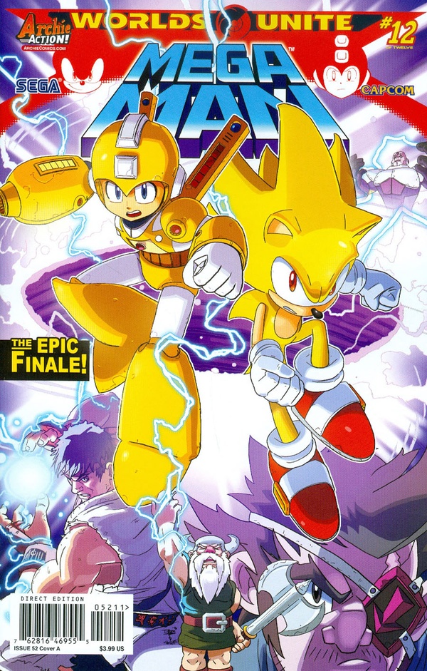 Mega Man (2011) #52 cover