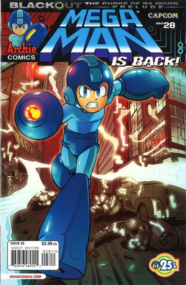 Mega Man (2011) #28 cover