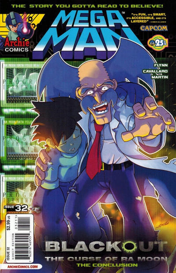 Mega Man (2011) #32 cover