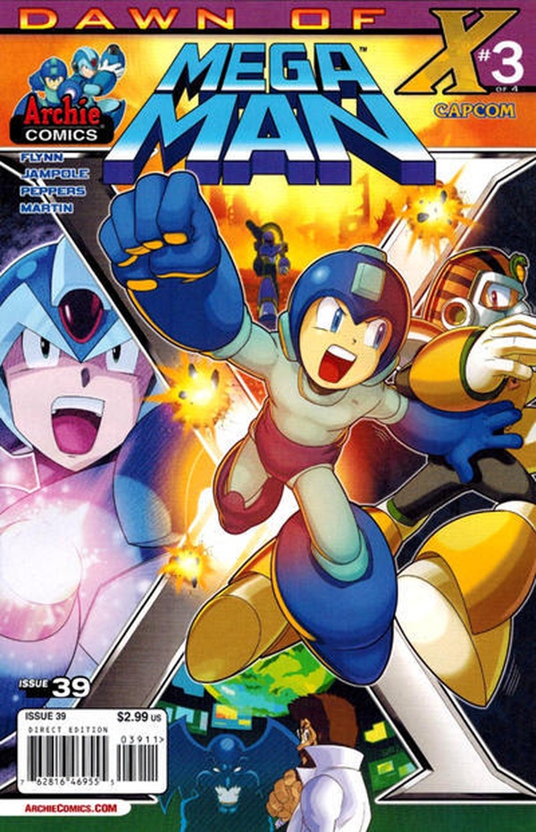 Mega Man (2011) #39 cover