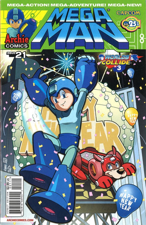 Mega Man (2011) #21 cover