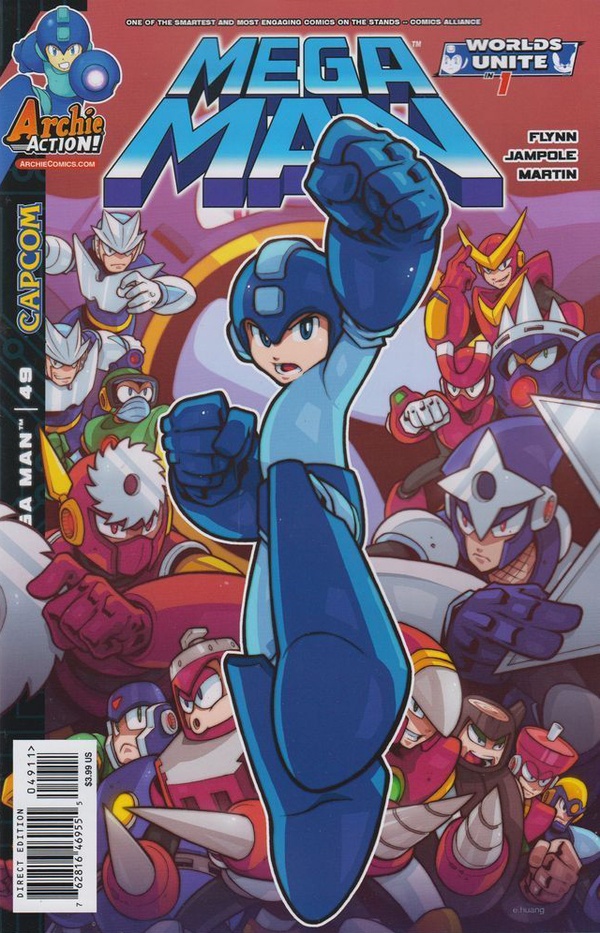 Mega Man (2011) #49 cover