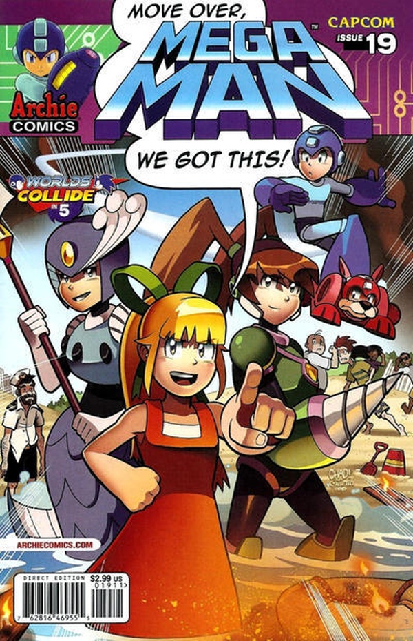 Mega Man (2011) #19 cover