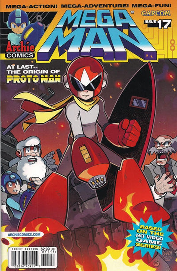 Cover of Mega Man #17