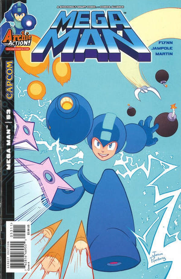Mega Man (2011) #53 cover