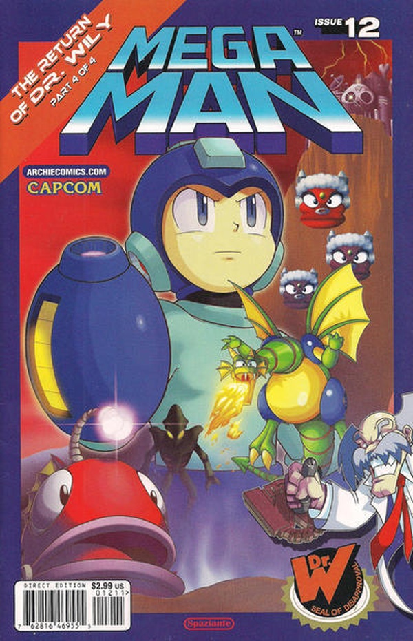 Mega Man (2011) #12 cover
