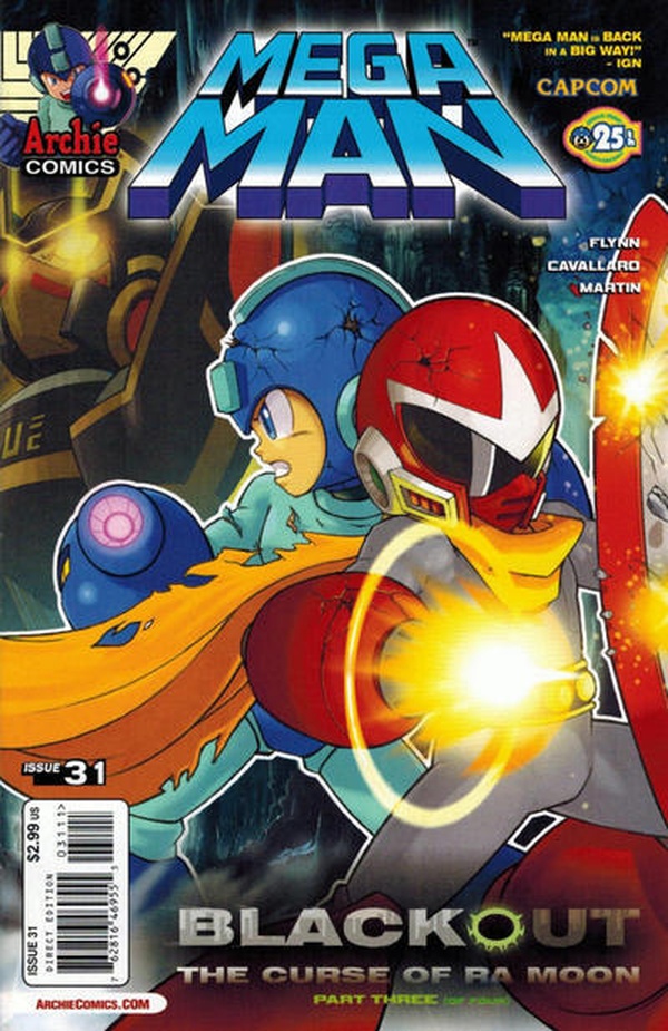 Mega Man (2011) #31 cover