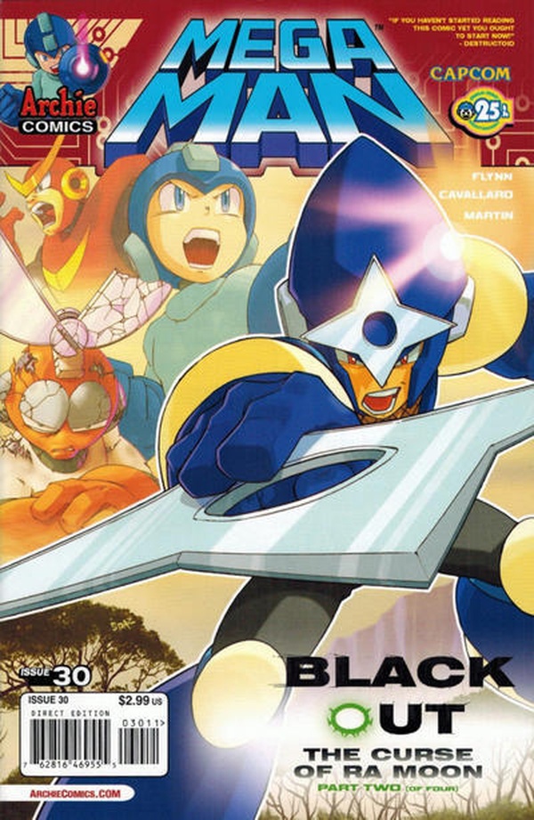 Mega Man (2011) #30 cover